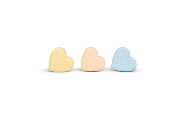 Sweet Heart Bath Bombs - 75mg CBD - Delush 2