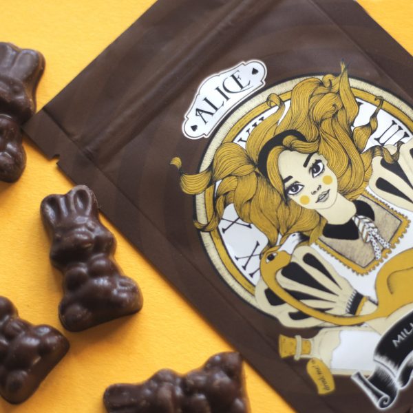 Alice - Mushroom Milk Chocolate - 2.5 Grams