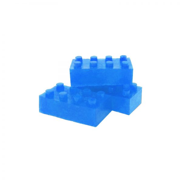 Building Block Gummies Blue Raspberry - 120mg THC - Full Spectrum - The Healing Co