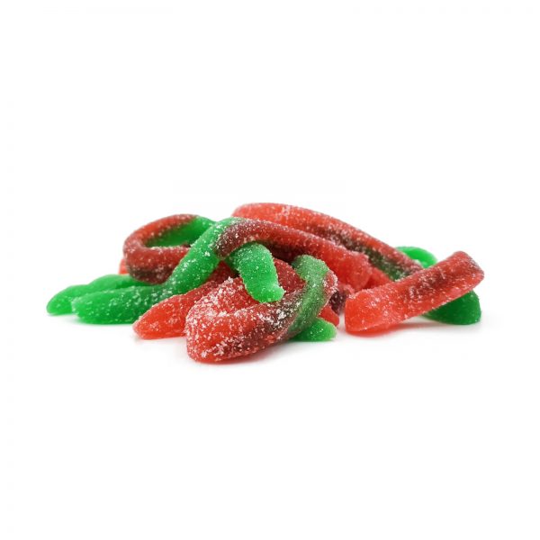 Hand Made Gummy Worms - 150mg THC - Premium Distillate