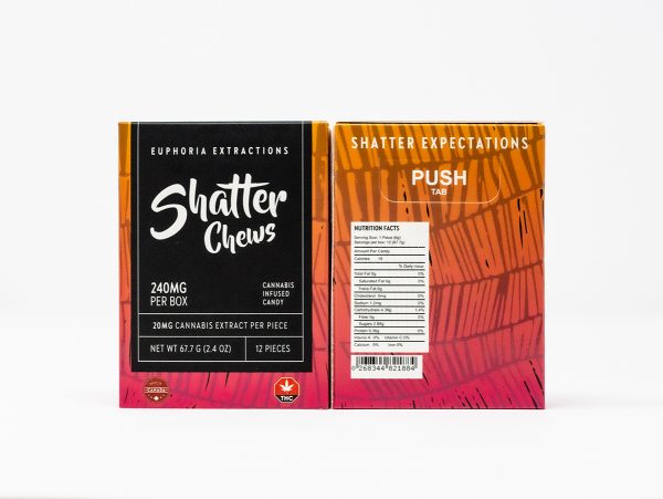 Shatter Chews - 240mg THC - Euphoria Extractions 3