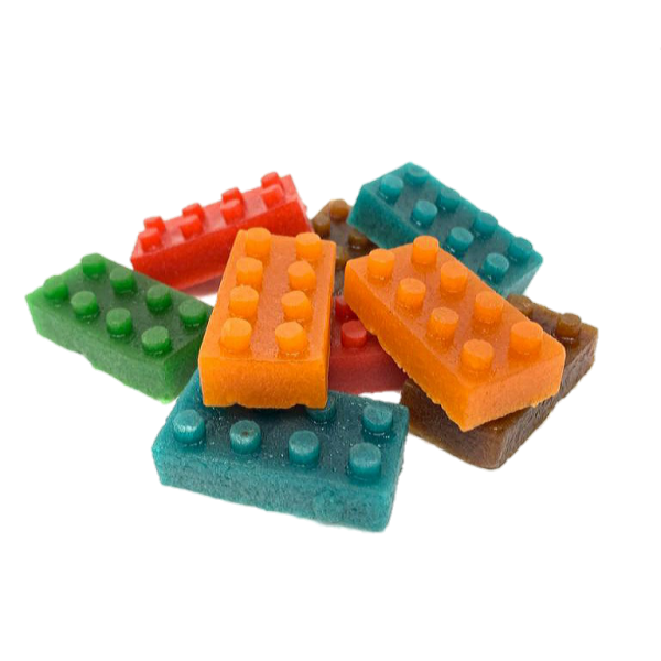 Building Block Gummies - 120mg THC - Full Spectrum - Gluten Free