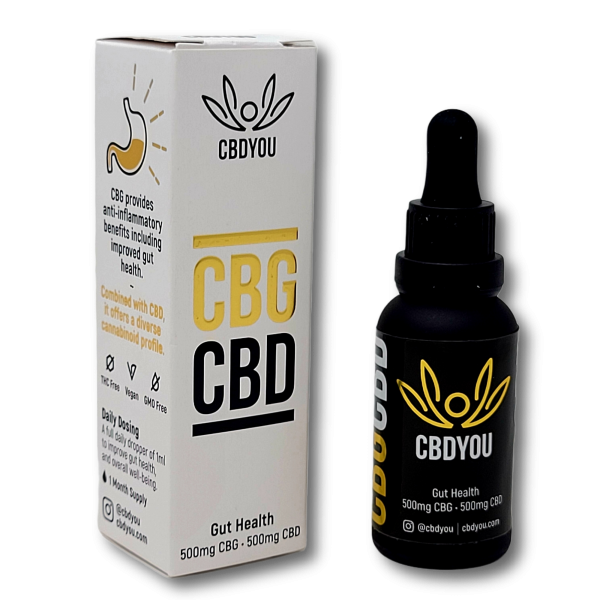 CBG & CBD Tincture - CBD YOU - 500mg CBG : 500mg CBD