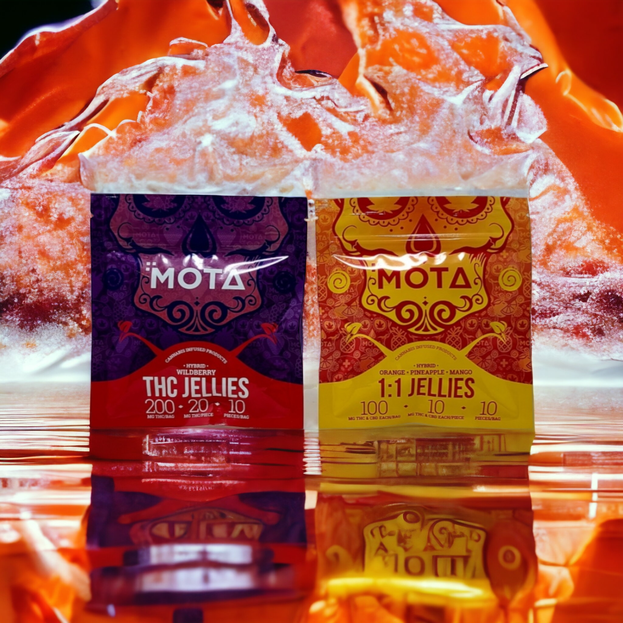 Mota THC Jellies - THC - Distillate