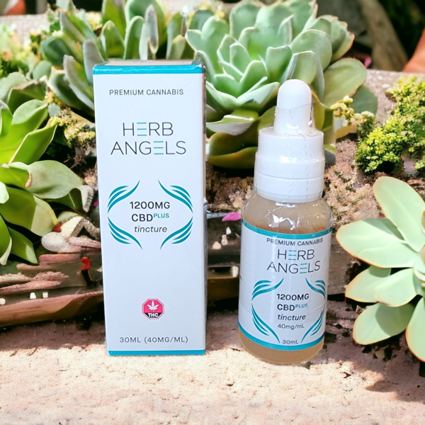 CBD Full Spectrum Tinctures - 1200mg CBD - Herb Angels - Organic - Vegan - Gluten Free