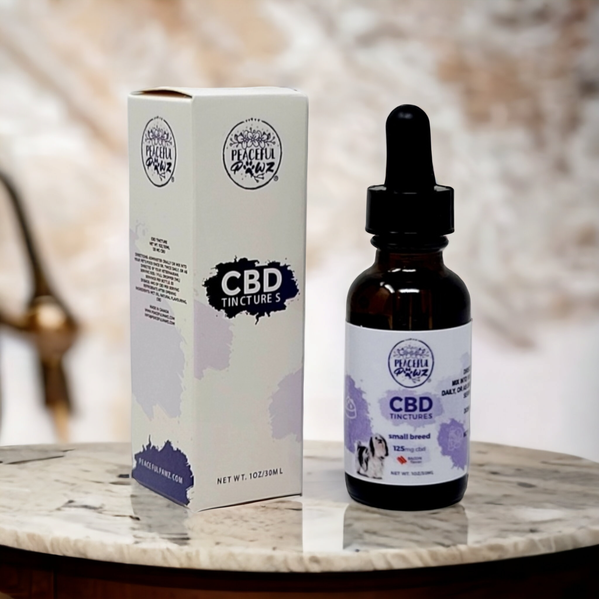 CBD Tincture - Peaceful Pawz - Gluten Free