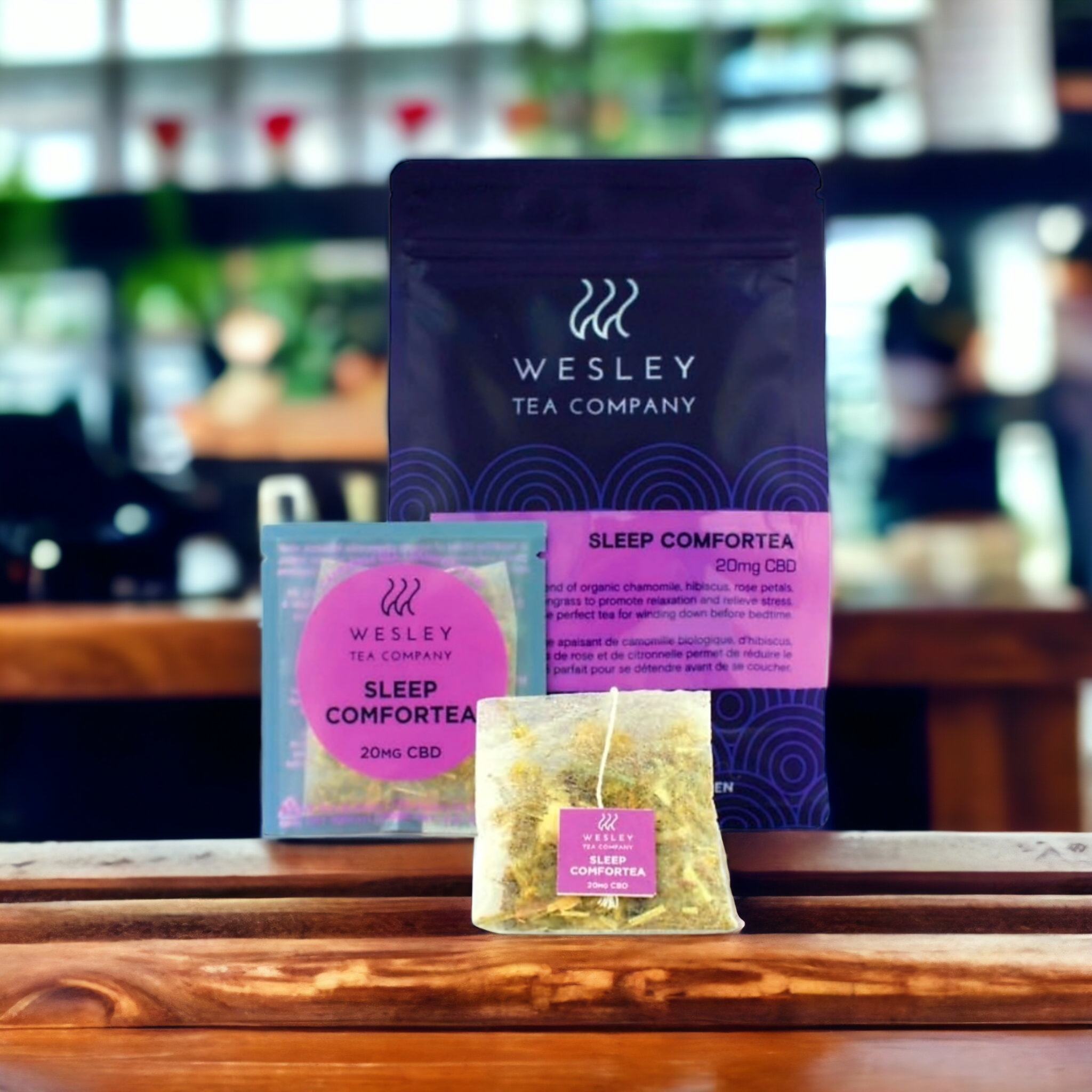 Sleep Comfortea - CBD - Wesley Tea Company - 10 Bags