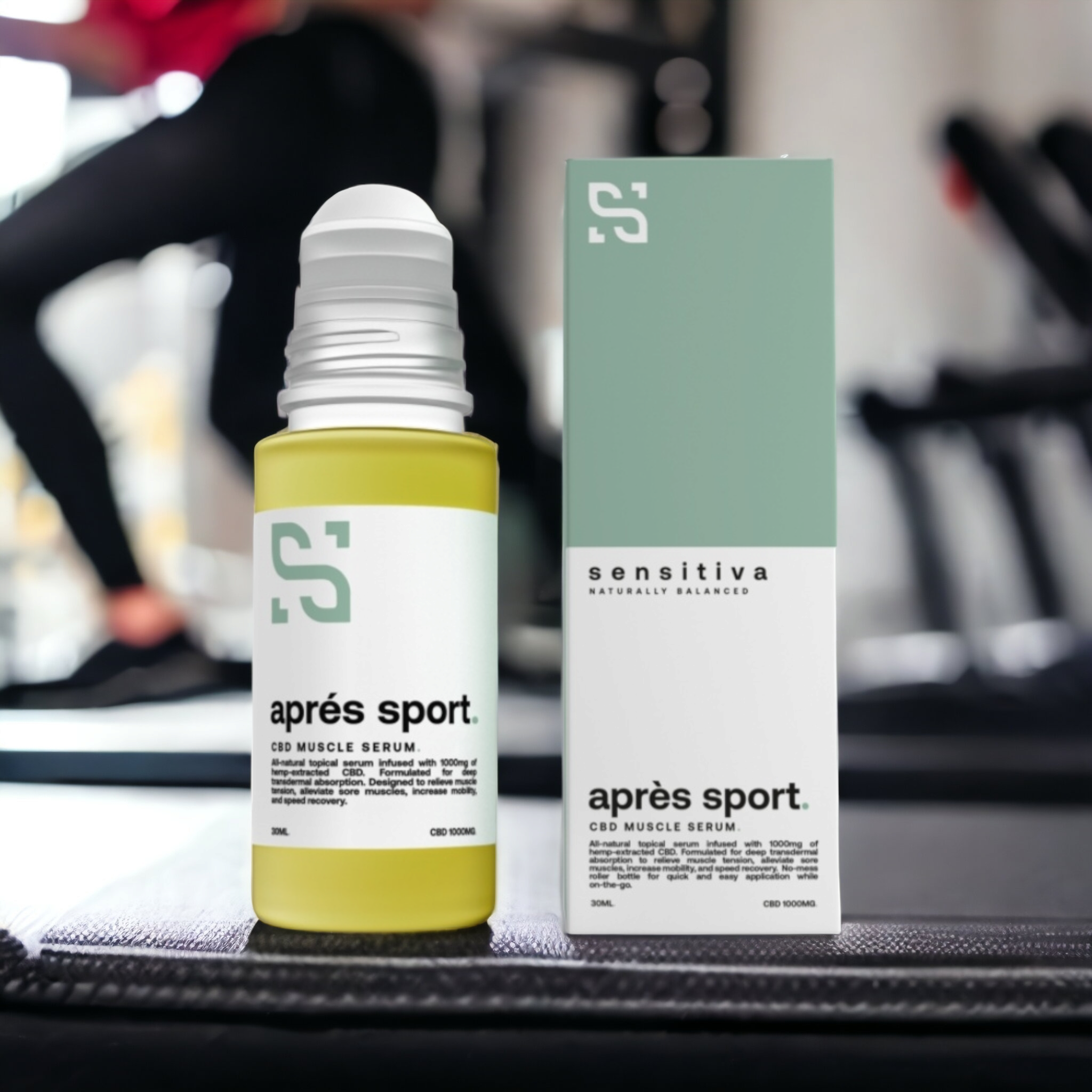 Après Sport CBD Muscle Serum - 1000mg CBD - Sensitiva