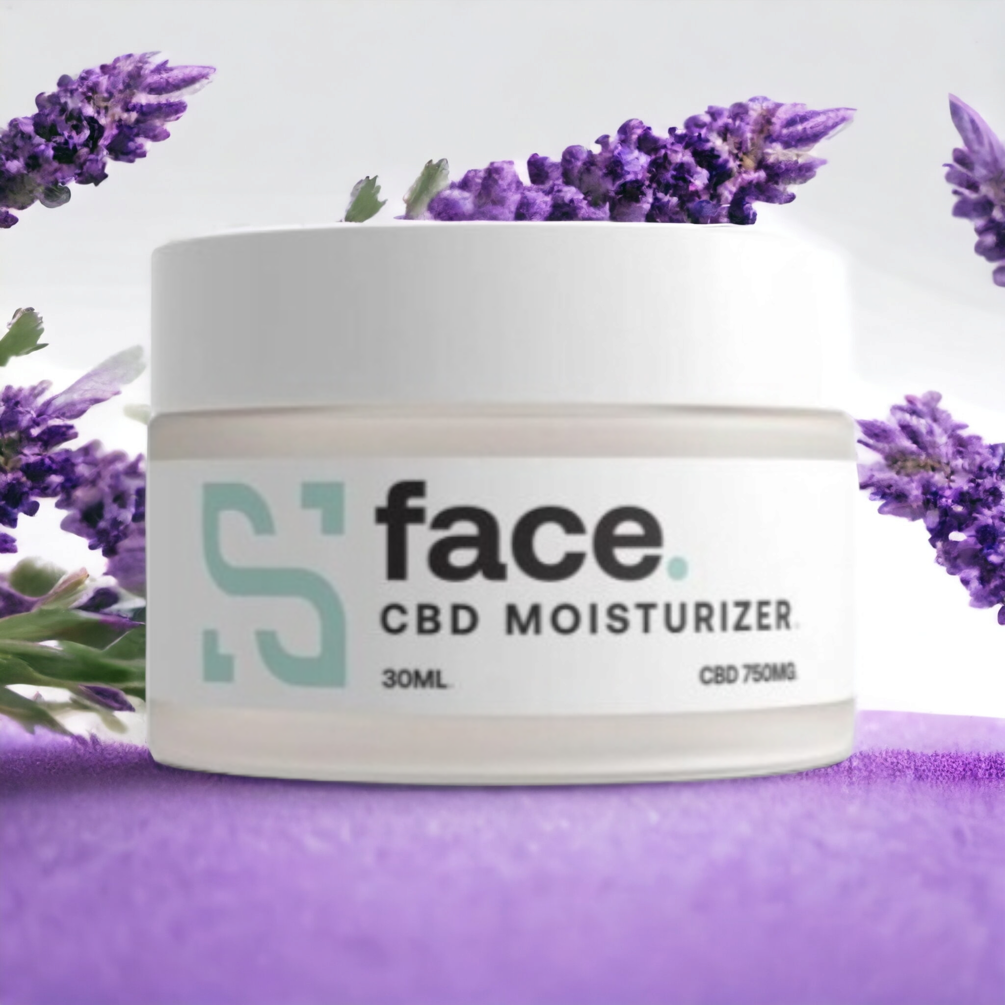 Face CBD Moisturizer - Sensitiva - 750mg CBD