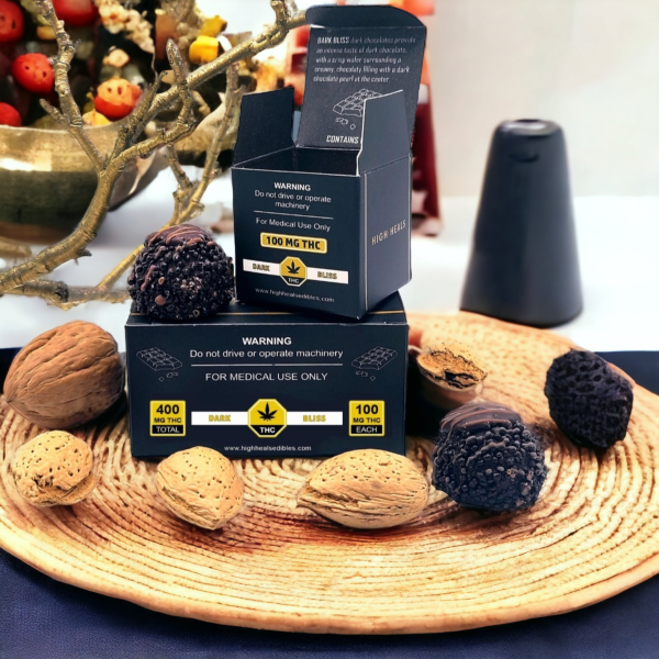 High Heals Truffles – Dark Bliss - 400mg THC