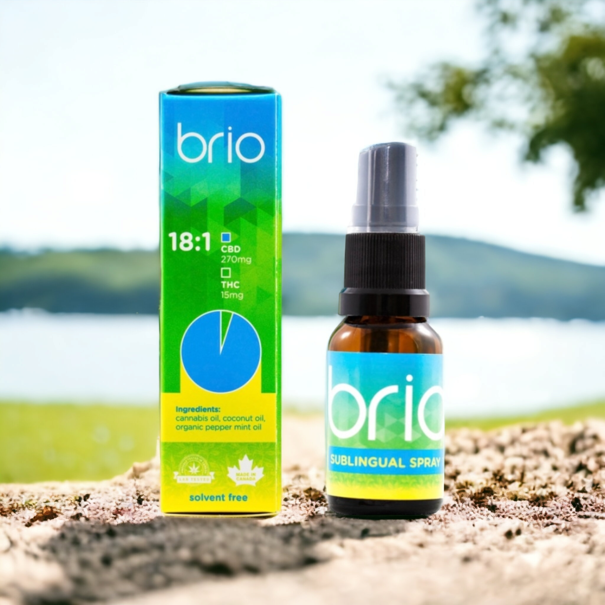 Brio 18 to 1 Sublingual Spray - Mota