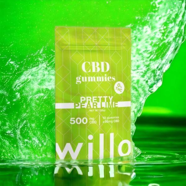 Willo – 500mg CBD Pear Lime Gummies