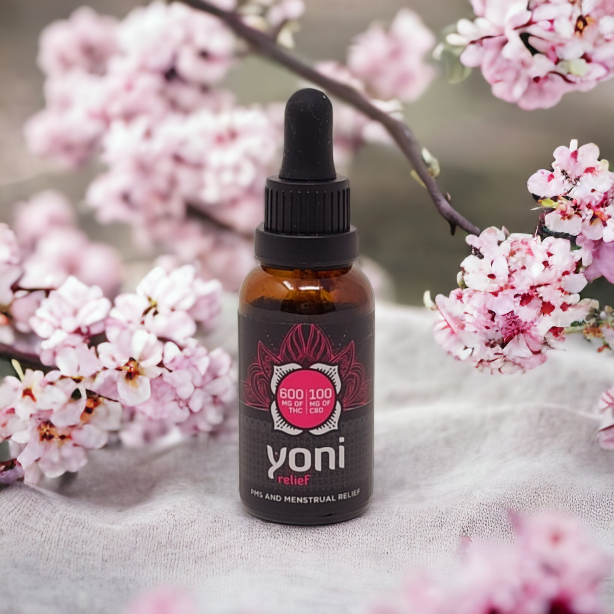 Yoni Relief Tincture - Mota - 600mg THC & 100mg CBD