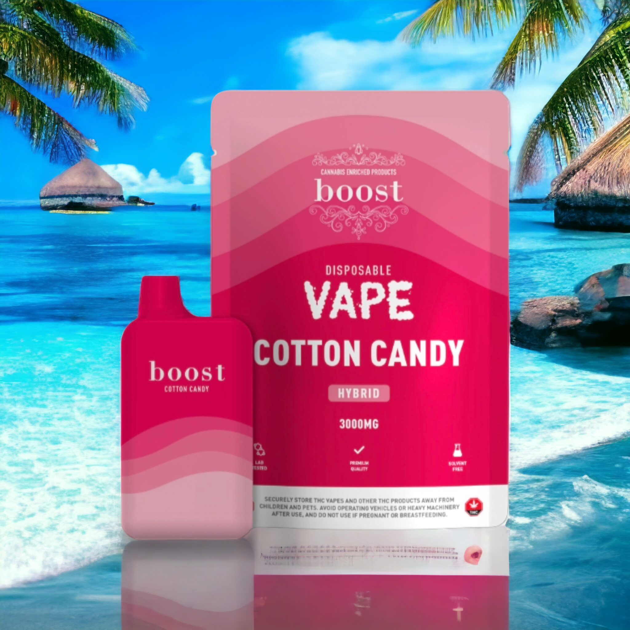 Boost Disposable THC Vape Pens – 3grams - Multiple Flavours