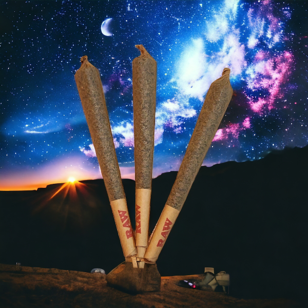 1.5 Grams Galactic Romulan Premium Pre-rolls - 25% Kief - **Limited Time**