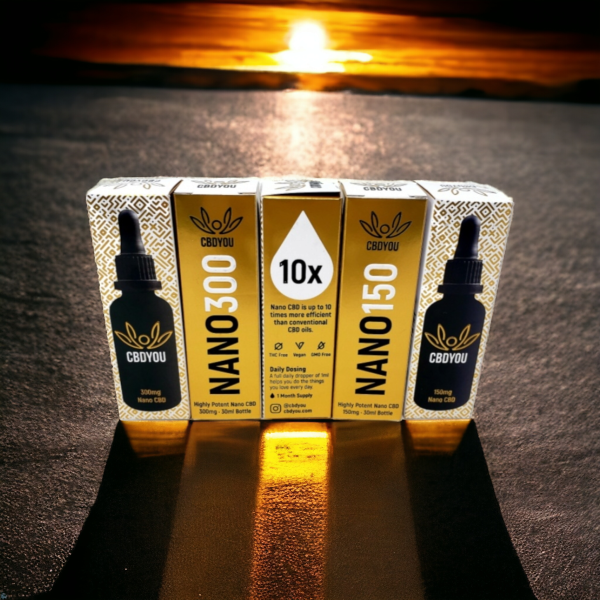 CBD You Nano Tinctures - 150mg CBD Nano - 300mg CBD Nano