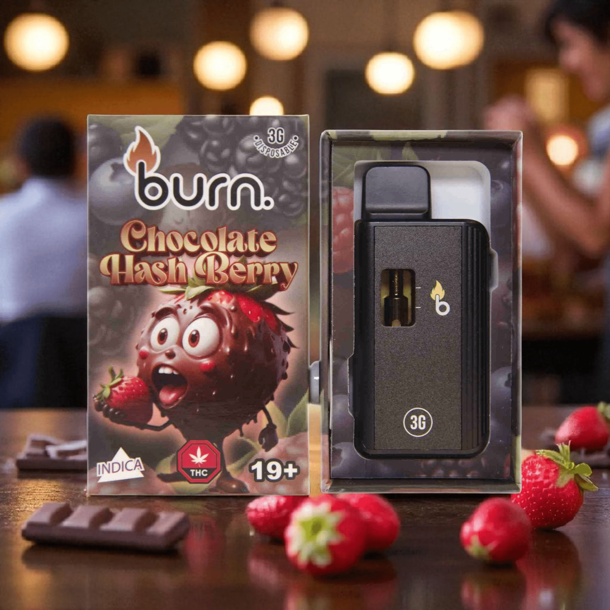 Burn Disposable Vape Pen - 3 GRAMS - Multiple Flavours