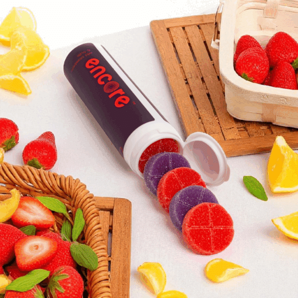 Encore Edibles – 600mg THC - Sour Gummies