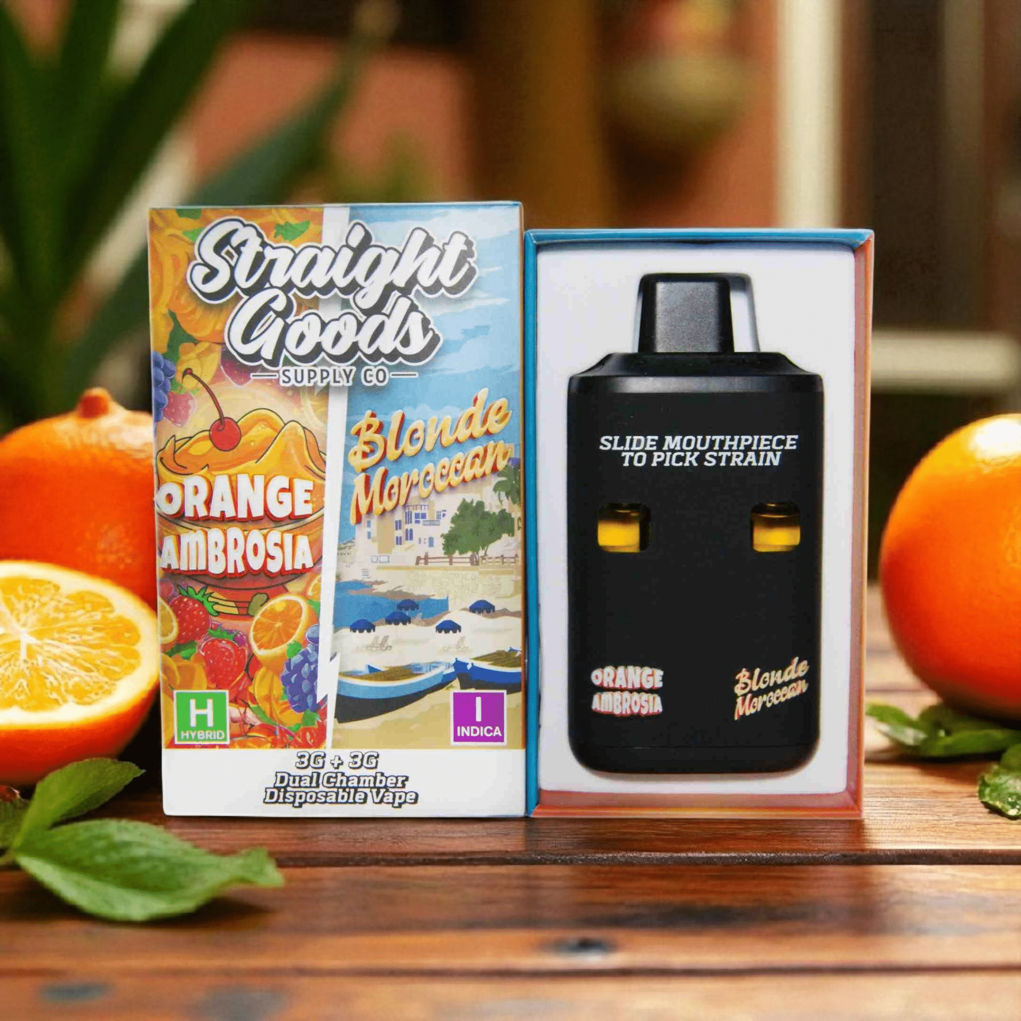 Straight Goods Dual Chamber Vape - 6 Grams